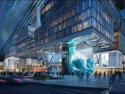 深圳華發冰雪世界雪世界Call車